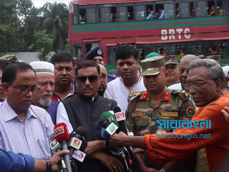 জাতীয় নির্বাচনে সেনা মোতায়েনের বিপক্ষে নয় সরকার: কাদের