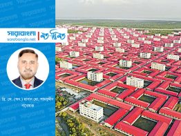 ভাসান চর: রোহিঙ্গাদের নিরাপদ সাময়িক আশ্রয়
