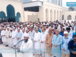 বায়তুল মোকাররমে ‘দাদা ভাইয়ের’ প্রথম জানাজা অনুষ্ঠিত