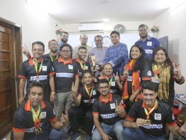 ডুফা ইনডোর অলিম্পিকের পুরস্কার বিতরণী অনুষ্ঠান