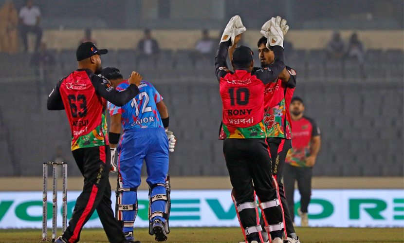 সিলেটের বোলারদের তুলোধুনা চিটাগং কিংসের