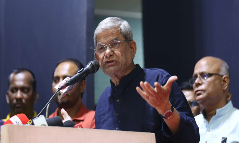 সেনাবাহিনী আমাদের শক্তি, জাতির যেকোনো দুঃসময়ে তারা এগিয়ে আসে: ফখরুল