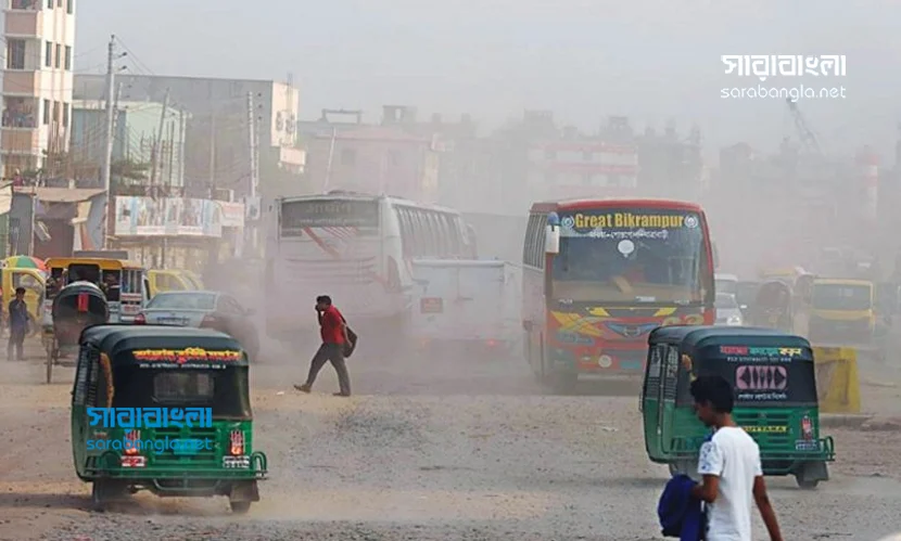 ঢাকার বাতাস ‘খুব অস্বাস্থ্যকর’, দূষিত শহরের তালিকায় পঞ্চম