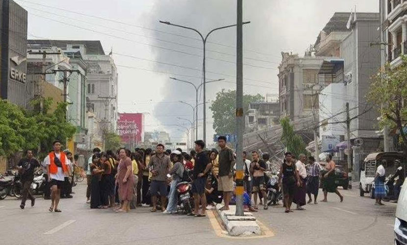 ব্যাংককে ভূমিকম্পে ভবন ধস, ৪৩ শ্রমিক নিখোঁজ