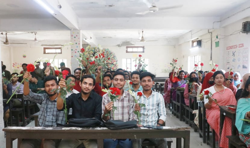 তিতুমীরস্থ কুমিল্লা জেলা ছাত্র কল্যাণ পরিষদের নবীন বরণ অনুষ্ঠিত