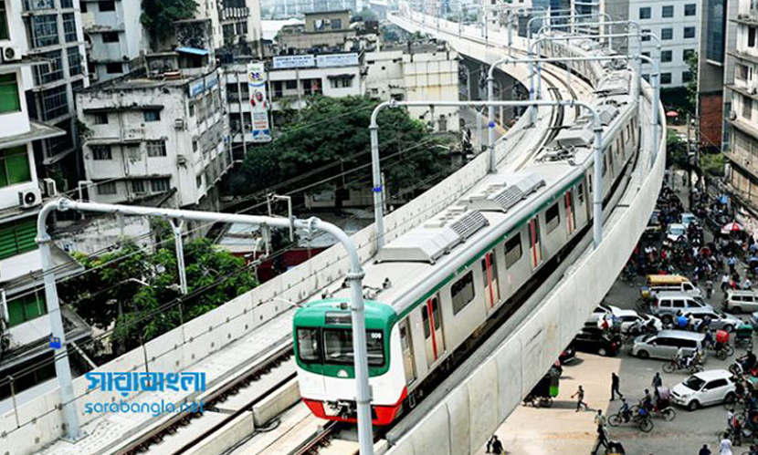 সোয়া ৫ ঘণ্টা পর মেট্রোরেল চলাচল শুরু