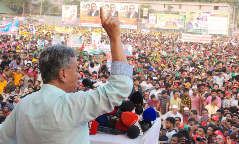 বিএনপির স্থায়ী কমিটির সদস্য আমীর খসরু মাহমুদ চৌধুরী। ছবি: সারাবাংলা
