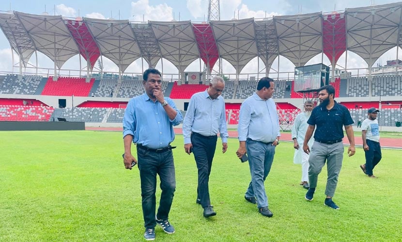হামজাদের জন্য তৈরি হচ্ছে জাতীয় স্টেডিয়াম হামজাদের জন্য তৈরি হচ্ছে জাতীয় স্টেডিয়াম