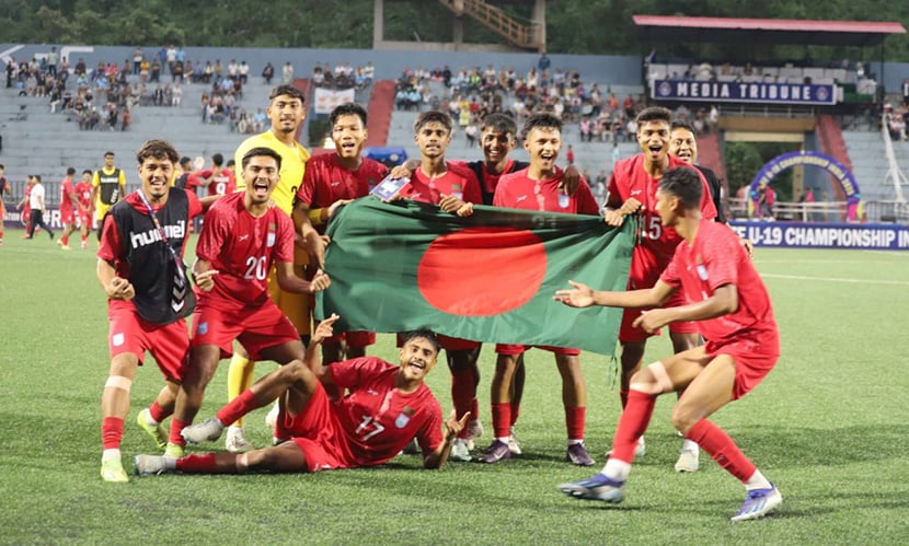 নেপালকে হারিয়ে সাফের ফাইনালে বাংলাদেশ
