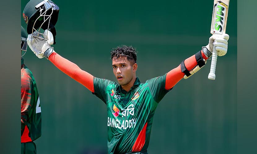 জাওয়াদের সেঞ্চুরিতে শ্রীলংকায় বড় জয় বাংলাদেশের