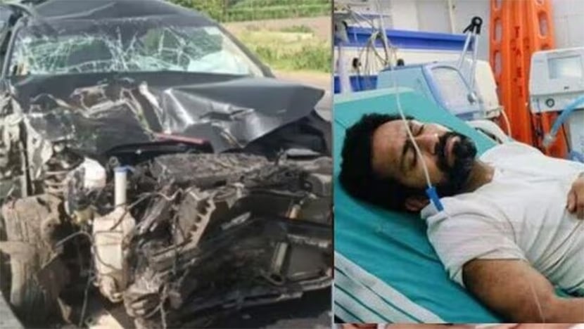 একটি ট্রাকের সঙ্গে সংঘর্ষ হয় এই অভিনেতার গাড়ির
