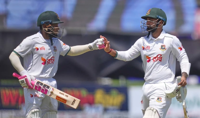 লিটনের সেঞ্চুরি মিস, ফিরলেন মুশফিকও লিটনের সেঞ্চুরি মিস, ফিরলেন মুশফিকও