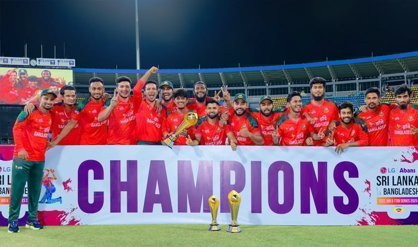 জুলাই শহীদদের সিরিজ জয় উৎসর্গ করলেন লিটন জুলাই শহীদদের সিরিজ জয় উৎসর্গ করলেন লিটন
