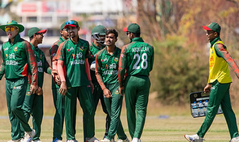 টানা দুই জয়ে শীর্ষে বাংলাদেশ যুব দল