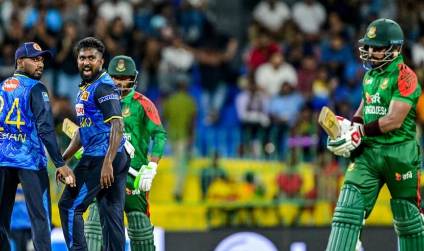 বাজে ব্যাটিংয়ে বাংলাদেশের বড় হার