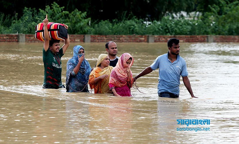 দেশের ৮ জেলায় স্বল্পমেয়াদি বন্যার পূর্বাভাস