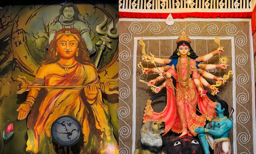 শারদীয় দুর্গোৎসবে চট্টগ্রামের মণ্ডপগুলো সাজানো হয়েছে বিভিন্ন থিমে। ছবি: সংগৃহীত