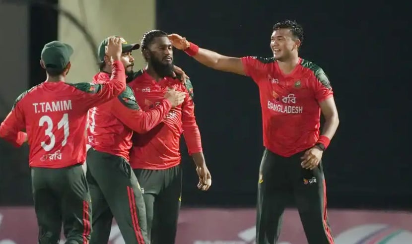 নাসুম-তাসকিন-মোস্তাফিজ ঝলকে একশ পেরুতেই অলআউট নেদারল্যান্ডস