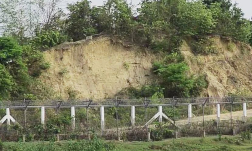 নাইক্ষ্যংছড়ি সীমান্তে মাইন বিস্ফোরণে বিজিবি সদস্যের পা বিচ্ছিন্ন