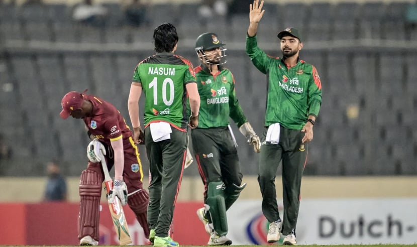 ওয়েস্ট ইন্ডিজকে উড়িয়ে বাংলাদেশের সিরিজ জয়