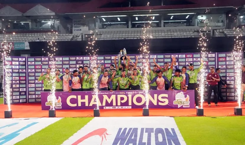 এনসিএল টি-টোয়েন্টিতে আবারও চ্যাম্পিয়ন রংপুর