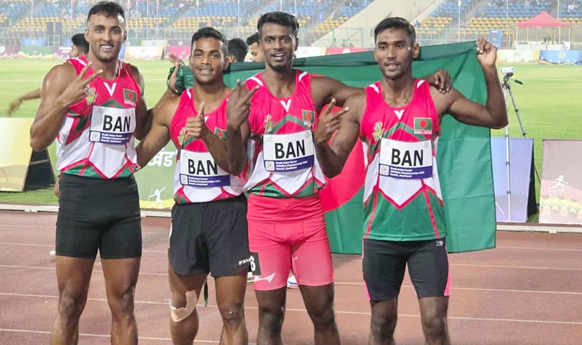 সাফ অ্যাথলেটিক্সে বাংলাদেশের ব্রোঞ্জ পদক সাফ অ্যাথলেটিক্সে বাংলাদেশের ব্রোঞ্জ পদক
