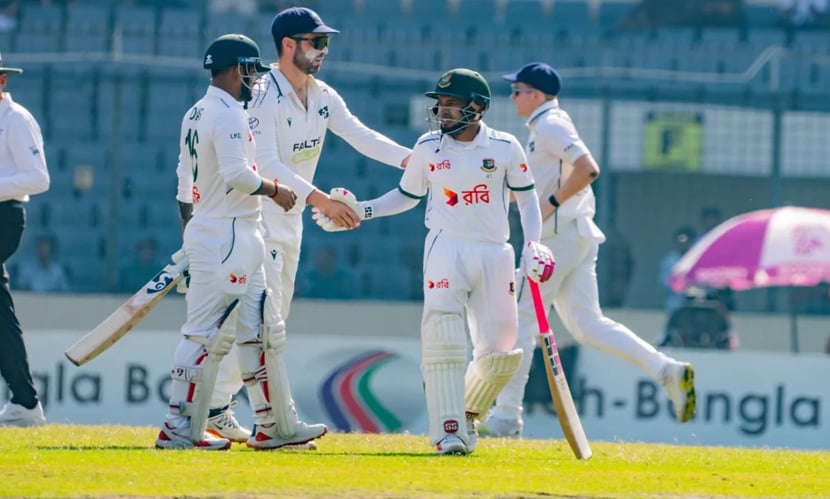 মুশফিক-লিটনের সেঞ্চুরিতে ৪৭৬ রানে থামল বাংলাদেশ