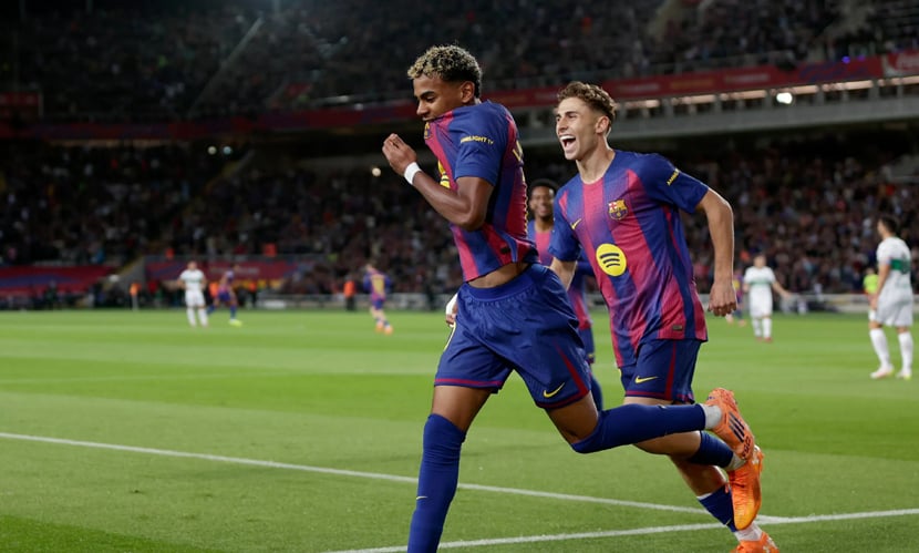 ইয়ামালের ফেরার রাতে বার্সার স্বস্তির জয়