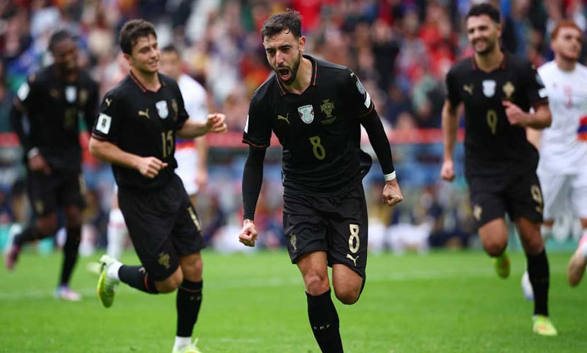 বিশাল জয়ে বিশ্বকাপের টিকিট পেল রোনালদোর পর্তুগাল বিশাল জয়ে বিশ্বকাপের টিকিট পেল রোনালদোর পর্তুগাল