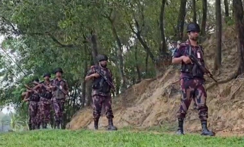 সুনামগঞ্জ সীমান্তে বিজিবির টহল জোরদার