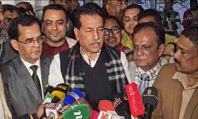 নরসিংদী-১ আসনে মনোনয়ন জমা দিলেন বিএনপির প্রার্থী খোকন