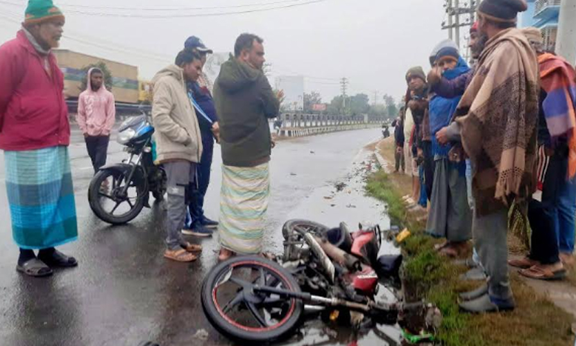 টাঙ্গাইলে বাসের ধাক্কায় মোটরসাইকেল আরোহী নিহত