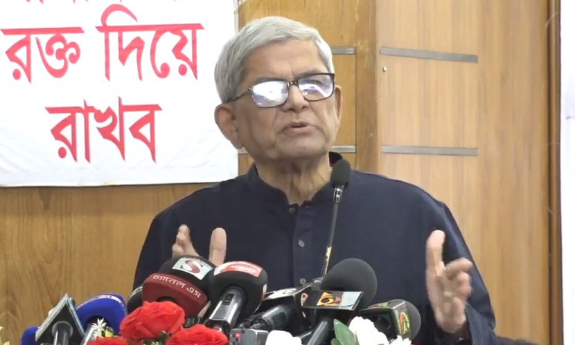 এবার দুই শক্তি নির্বাচন করবে: মির্জা ফখরুল