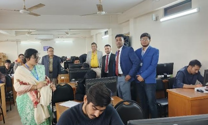 টাঙ্গাইলে ‘ফ্রিল্যান্সিং প্রশিক্ষণ’র ভর্তি পরীক্ষা