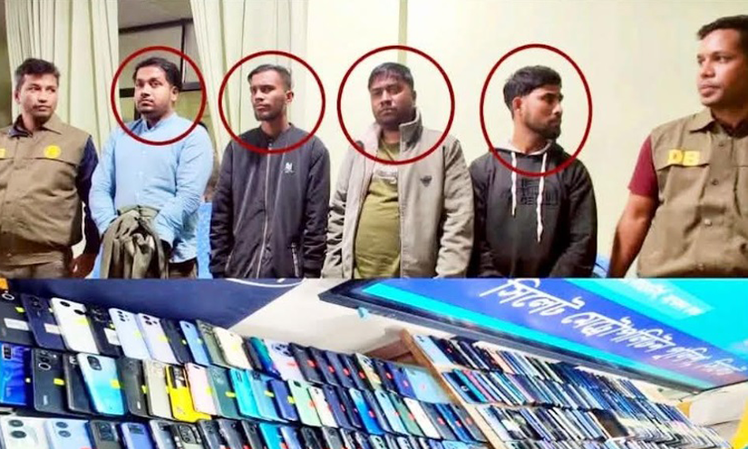 করিম উল্লাহ মার্কেট: সিলেটের চোরাই মোবাইলের হাব
