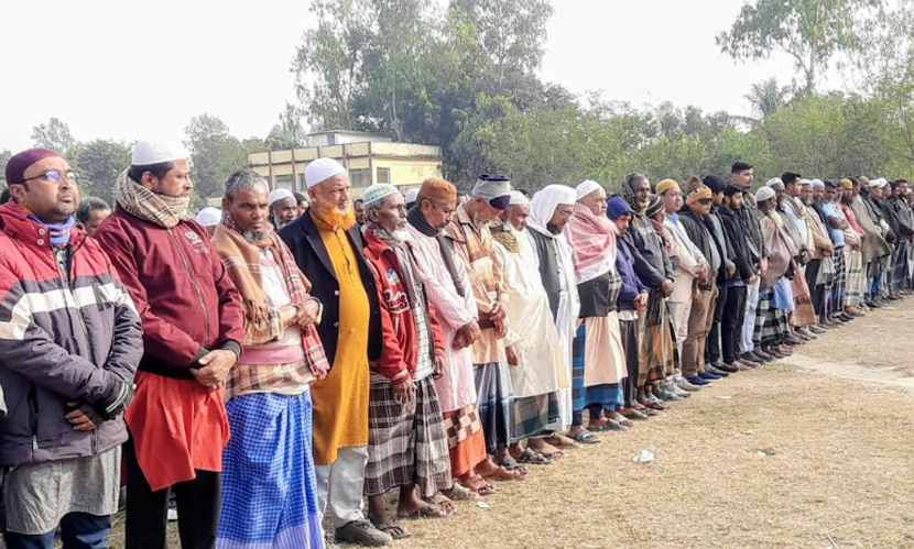 হিলিতে খালেদা জিয়ার গায়েবানা জানাজা
