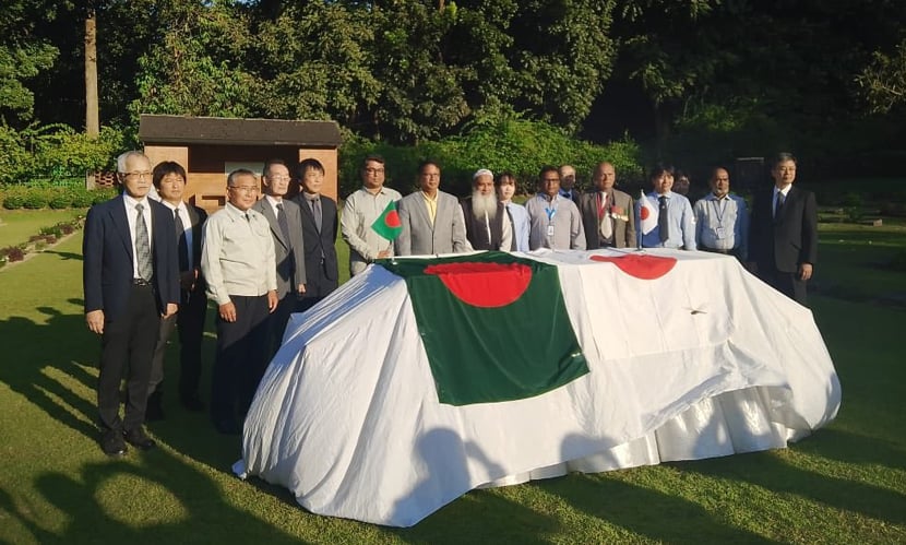 দ্বিতীয় বিশ্বযুদ্ধে নিহত ১৮ জাপানি সৈনিকের দেহাবশেষ গেল জাপানে। ছবি: সংগৃহীত