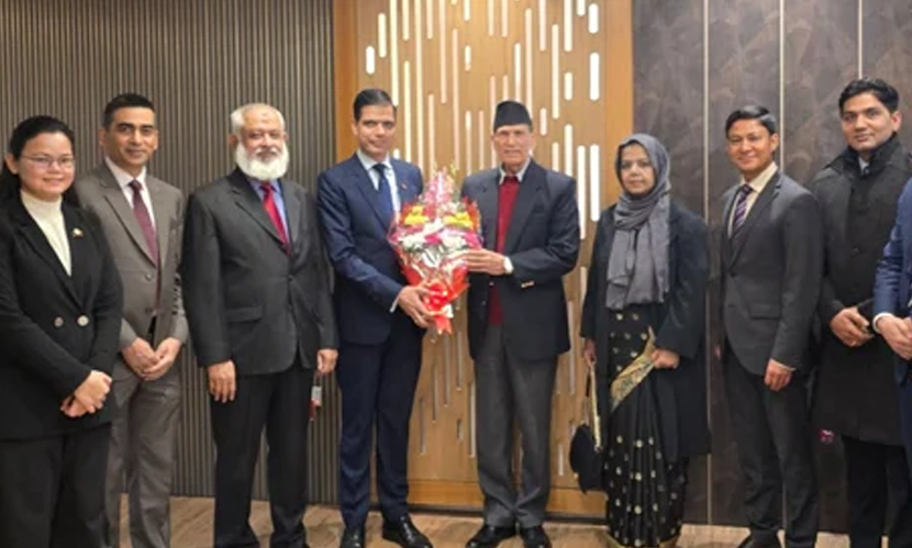 খালেদা জিয়াকে শেষ শ্রদ্ধা জানাতে নেপালের পররাষ্ট্রমন্ত্রী ঢাকায়