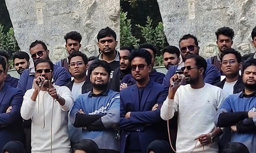 ফুটেজখোর আম্মারকে ক্যাম্পাস থেকে বের করতে মাত্র ৩০ মিনিট লাগবে — রাবি ছাত্রদল নেতা
