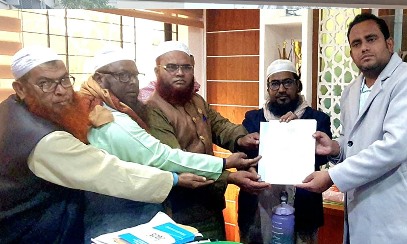 কুষ্টিয়া-২ আসনে খেলাফত মজলিস প্রার্থীর মনোনয়ন ফরম সংগ্রহ