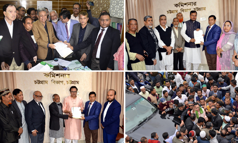উৎসবের আমেজে চট্টগ্রামে ১৪৩ প্রার্থীর মনোনয়নপত্র দাখিল