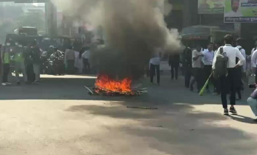 তেজগাঁও কলেজ শিক্ষার্থী রানা হত্যার প্রতিবাদে ফার্মগেটে বিক্ষোভ