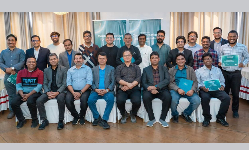 সাংবাদিকদের ‘টিকটকে কনটেন্ট’ তৈরির কর্মশালা