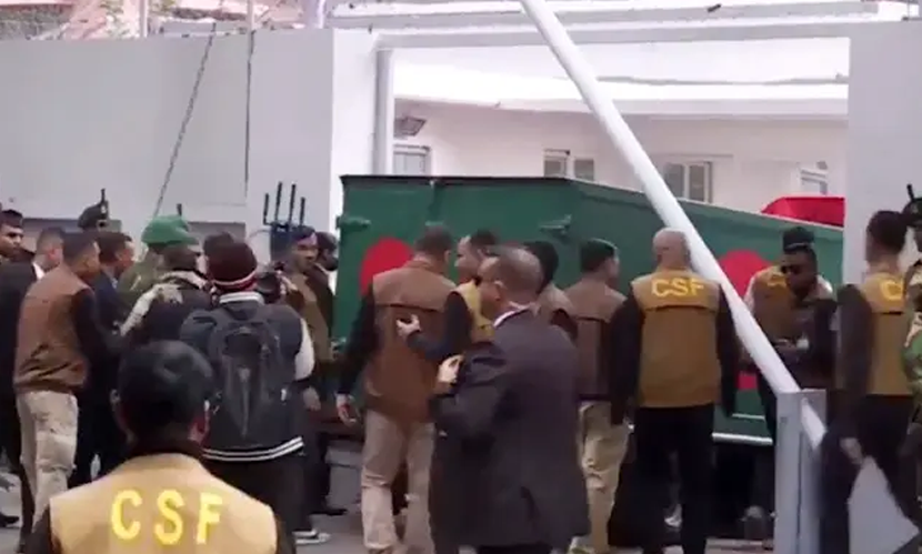 গুলশানের বাসভবন ফিরোজায় খালেদা জিয়ার মরদেহ