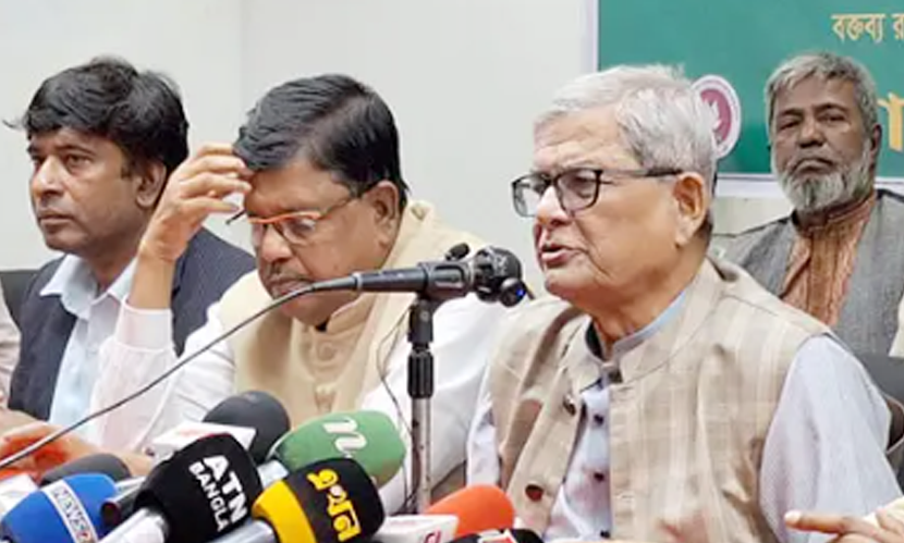 হাদির ওপর হামলার ঘটনায় অশনিসংকেত দেখতে পাচ্ছি: ফখরুল