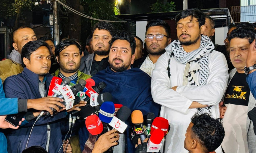 গণতন্ত্র প্রতিষ্ঠার লড়াইয়ে খালেদা জিয়া অনুপ্রেরণা হয়ে থাকবেন: নাহিদ