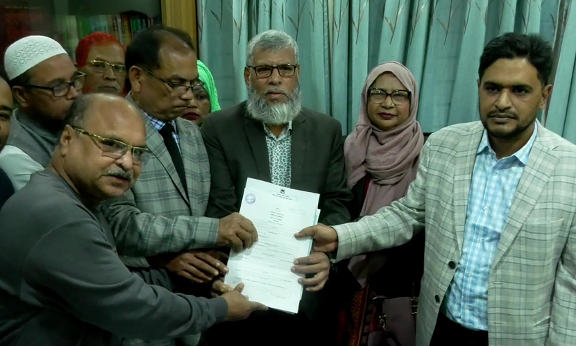 রংপুর-৩ আসনে সামসুজ্জামান সামুর পক্ষে মনোনয়ন ফরম সংগ্রহ