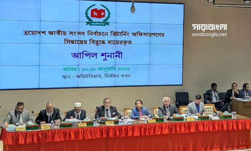 আপিল শুনানির প্রথম ঘণ্টায় ৫ জনের প্রার্থিতা বাতিল