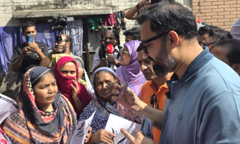 প্রতিদ্বন্দ্বীদের বিরুদ্ধে জাল ভোট কেনার অভিযোগ আমিনুল হকের