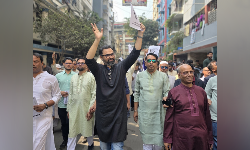 তথ্য জালিয়াতির বিরুদ্ধে ভোটারদের সতর্ক থাকার আহ্বান আমিনুল হকের